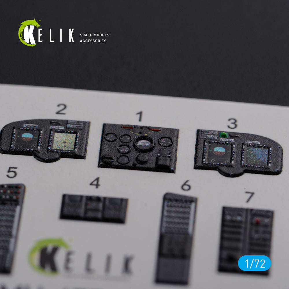 Kelik K3D72102 1:72 Sikorsky MH-47E interior