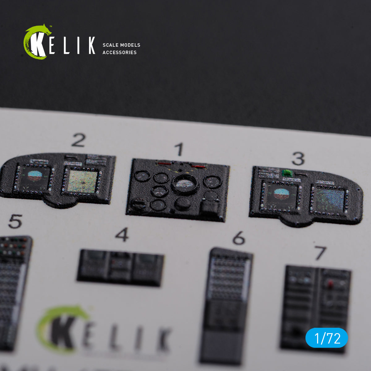 Kelik K3D72102 1:72 Sikorsky MH-47E interior