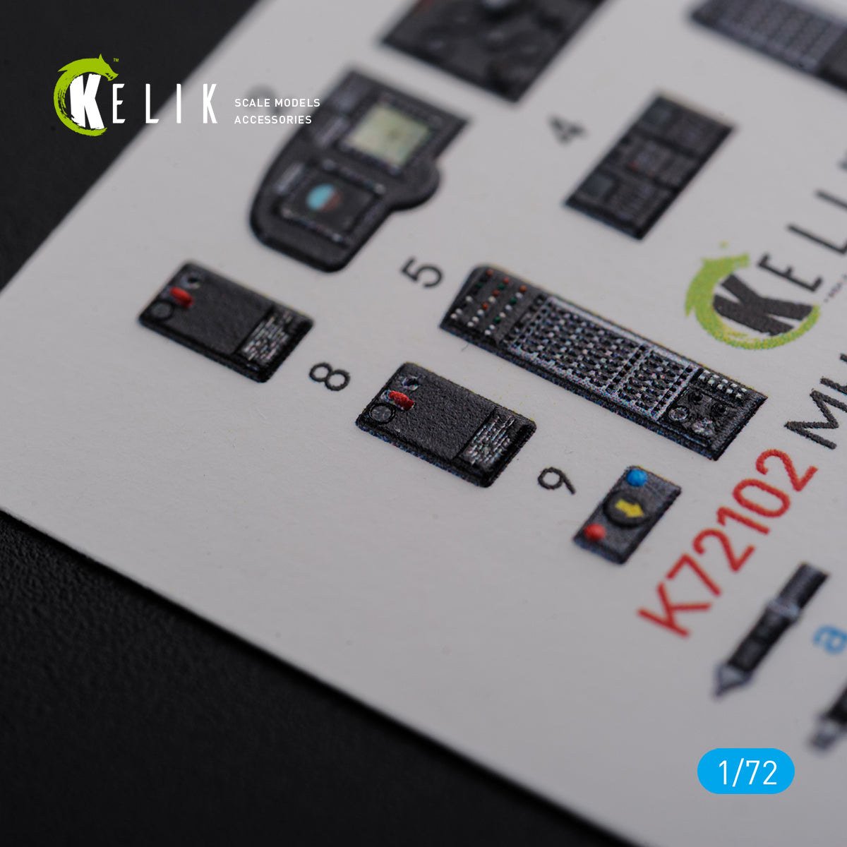 Kelik K3D72102 1:72 Sikorsky MH-47E interior