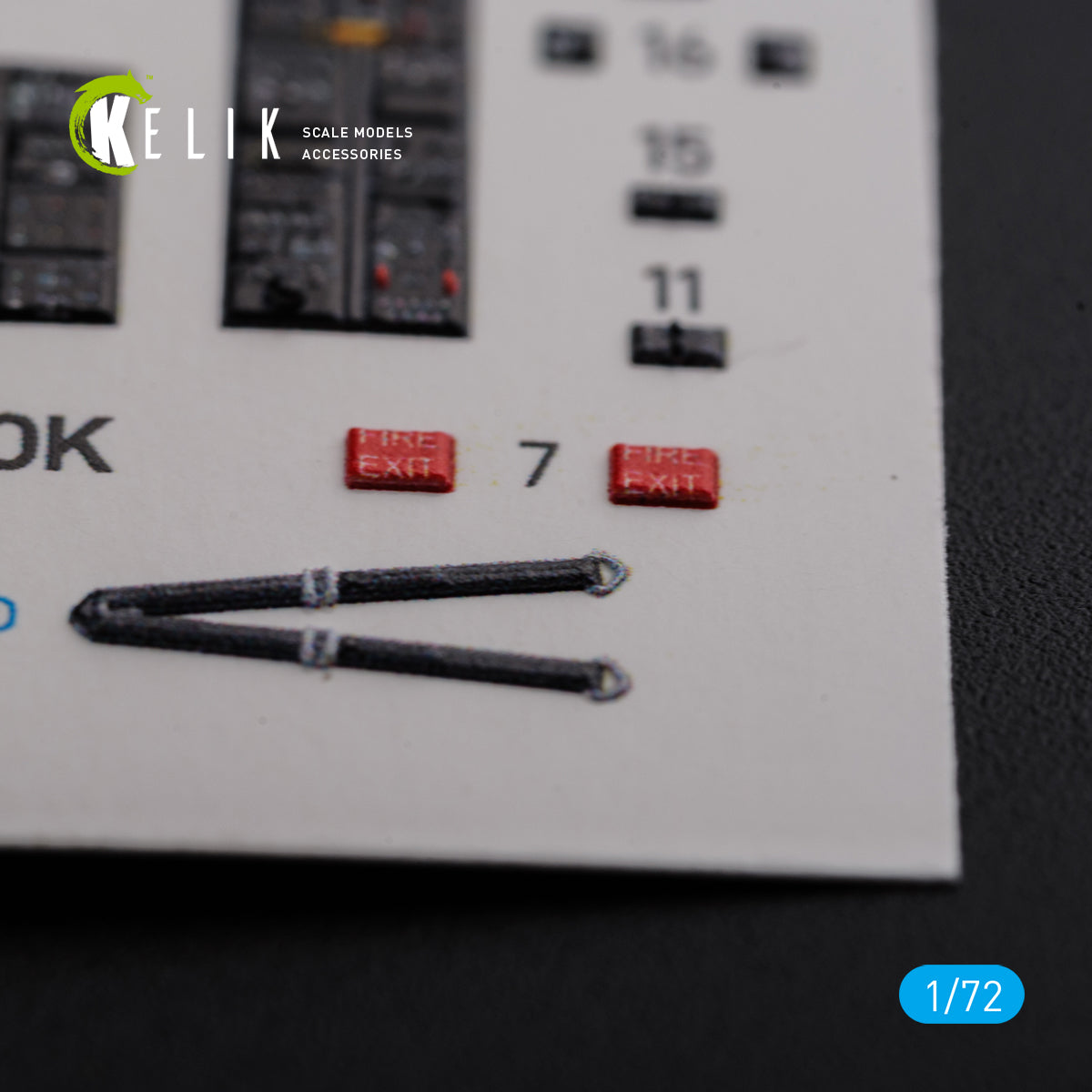 Kelik K3D72103 1:72 Boeing CH-47