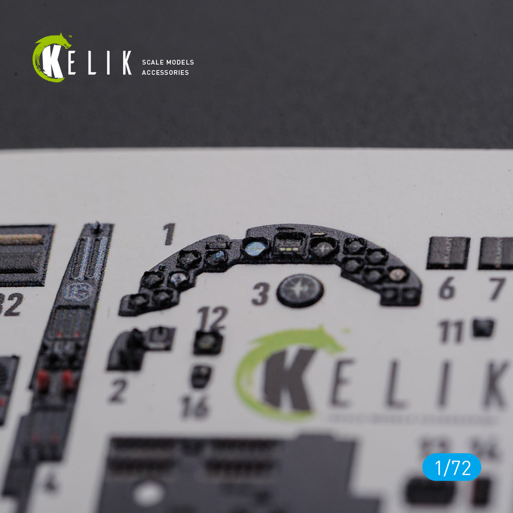 Kelik K3D72106 1:72 Junkers Ju-88A-1 interior