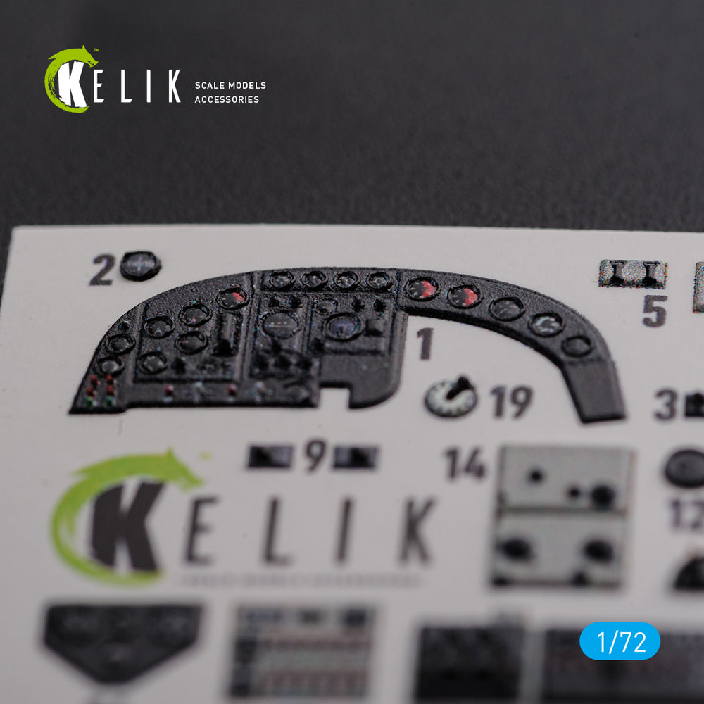 Kelik K3D72107 1:72 Mitsubishi Ki-21-1b/Ki-21-1a interior