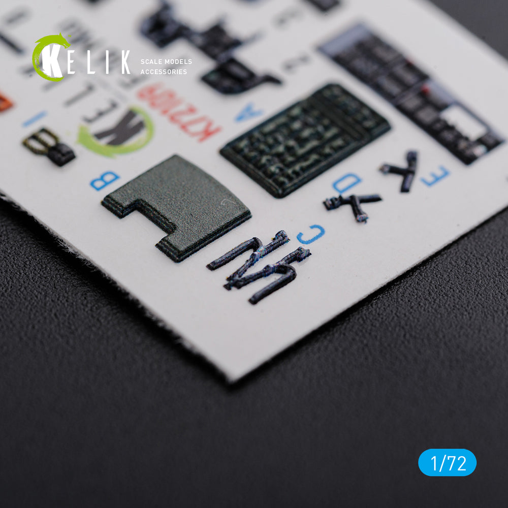 Kelik K3D72109 1:72 Lockheed-Martin F-16MLU interior