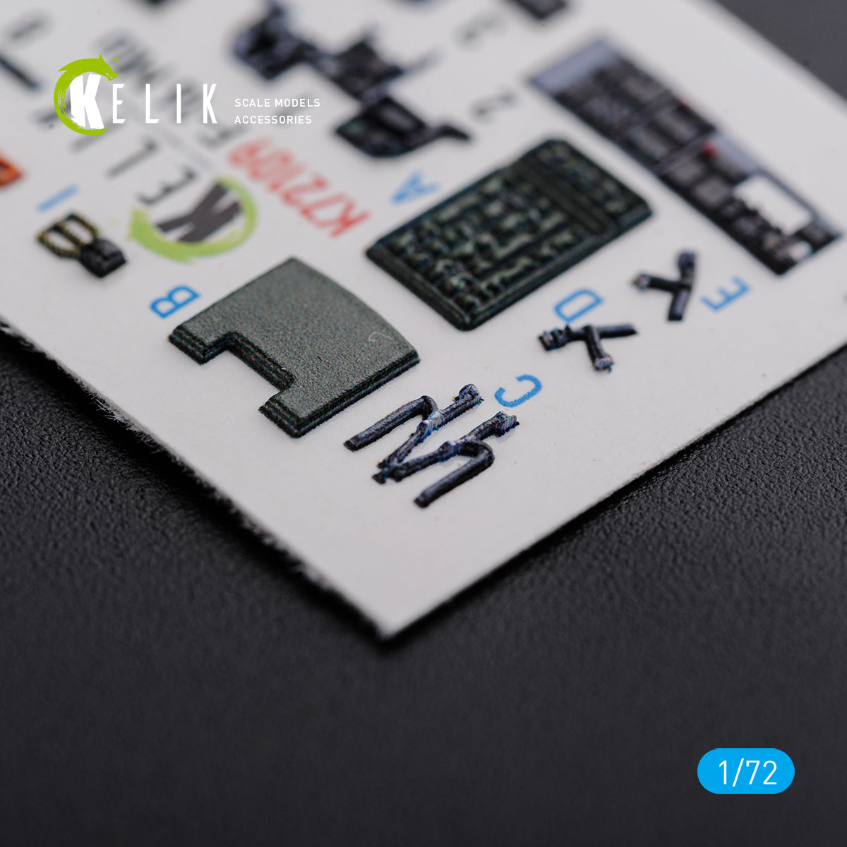 Kelik K3D72109 1:72 Lockheed-Martin F-16MLU interior