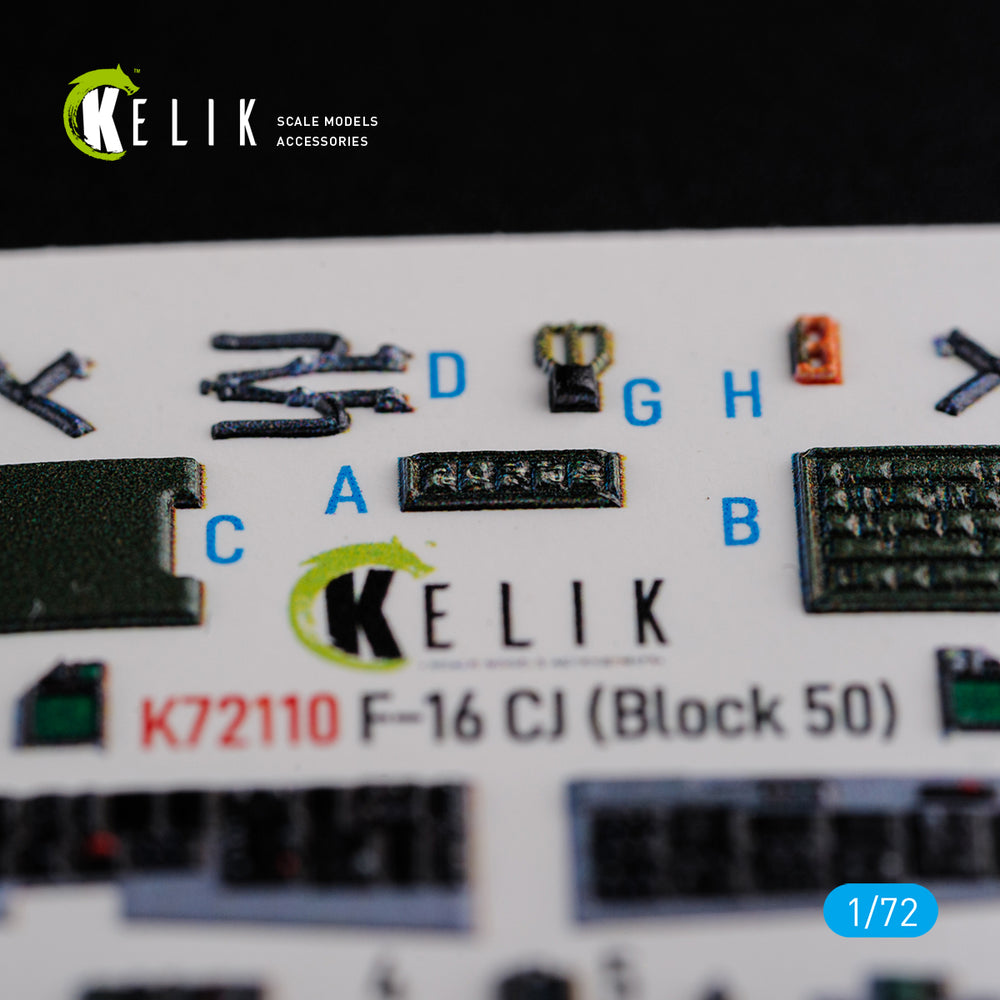 Kelik K3D72110 1:72 Lockheed-Martin F-16CJ