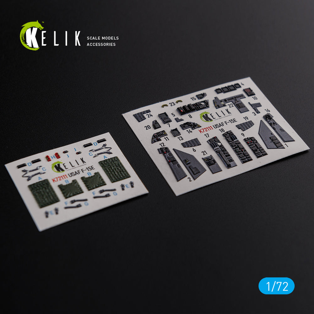 Kelik K3D72111 1:72 McDonnell F-15E interior