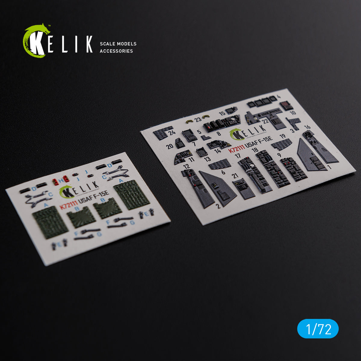 Kelik K3D72111 1:72 McDonnell F-15E interior