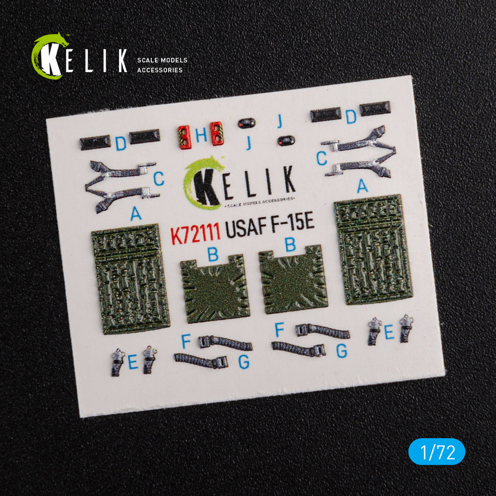 Kelik K3D72111 1:72 McDonnell F-15E interior