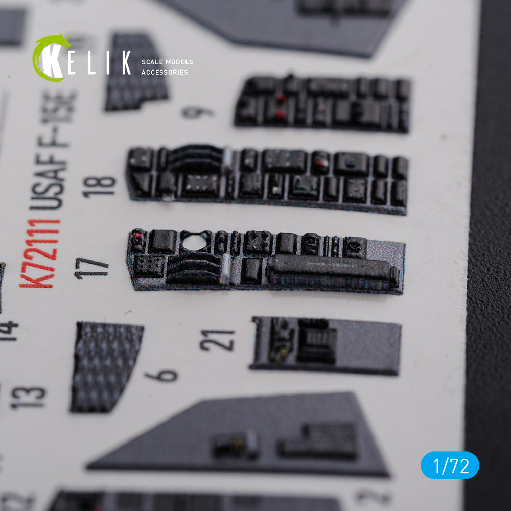 Kelik K3D72111 1:72 McDonnell F-15E interior