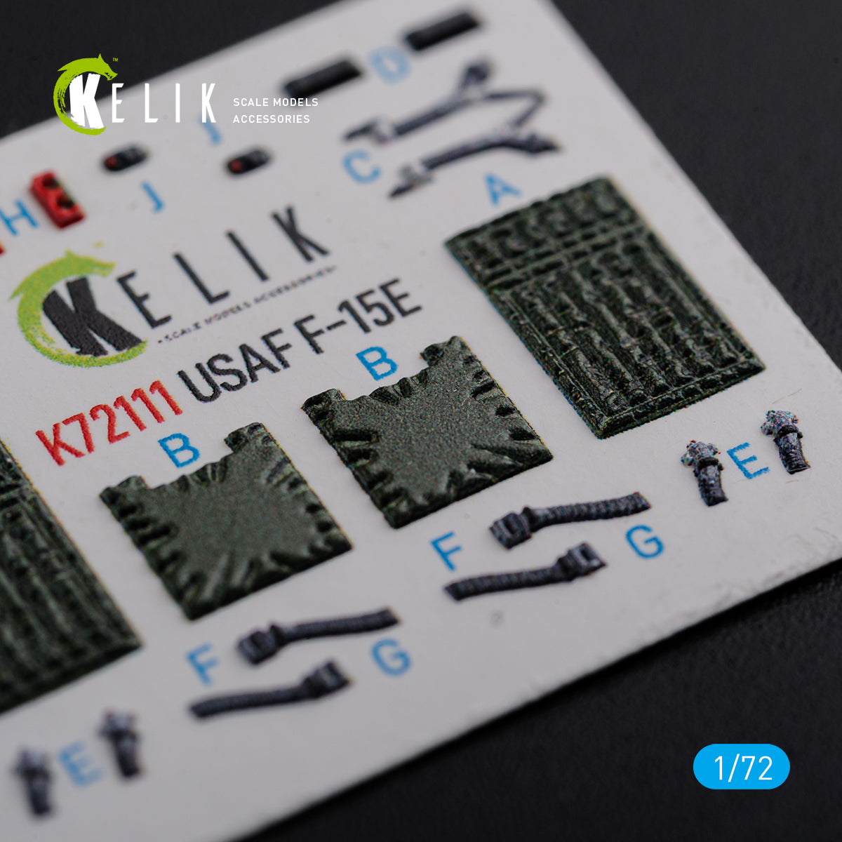 Kelik K3D72111 1:72 McDonnell F-15E interior
