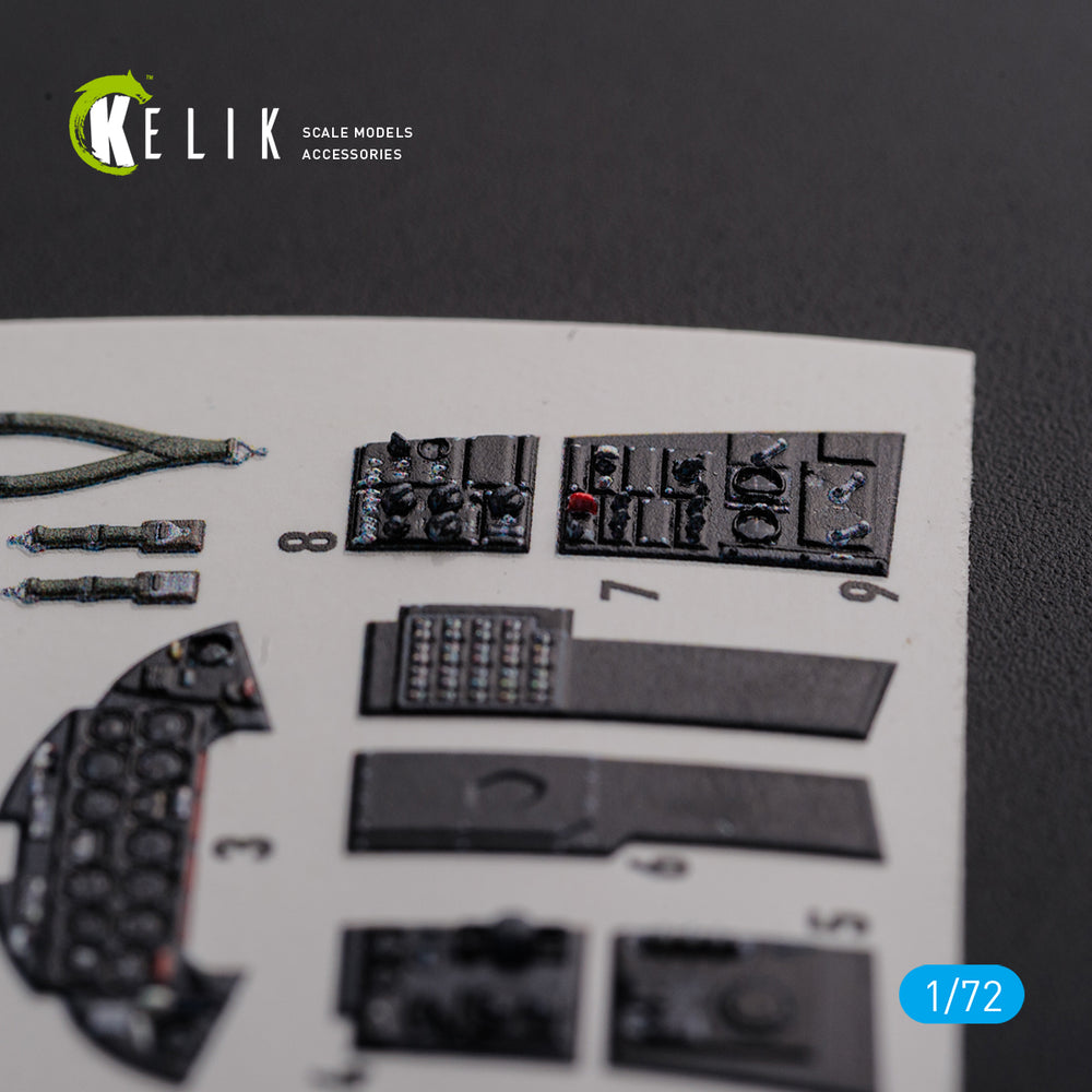 Kelik K3D72113 1:72 Grumman F9F-2 Panther interior
