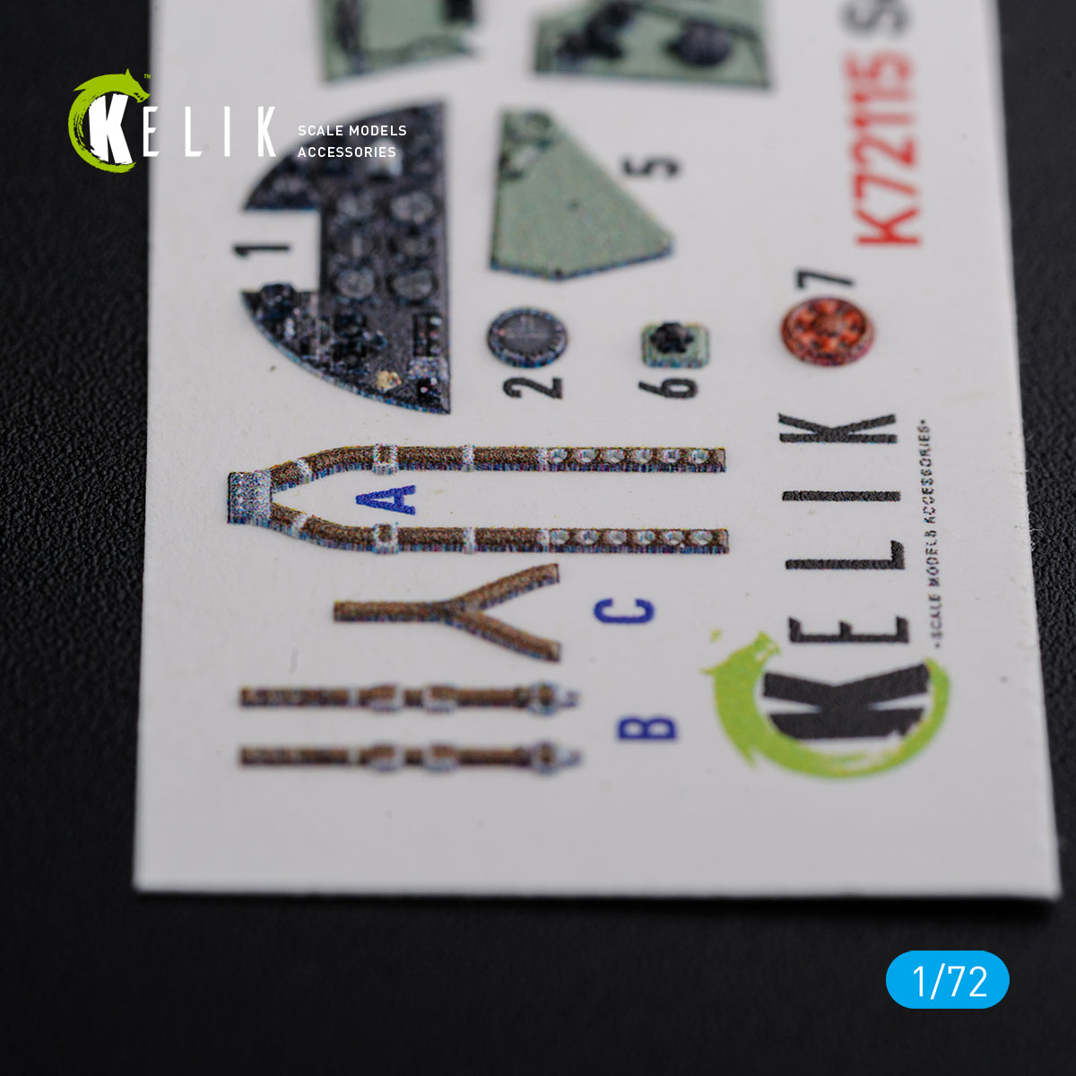 Kelik K3D72115 1:72 Hawker Sea Hurricane Mk.I interior
