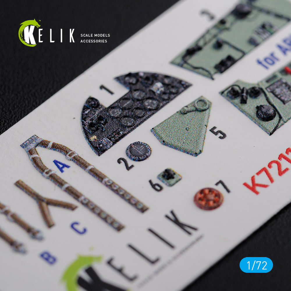 Kelik K3D72115 1:72 Hawker Sea Hurricane Mk.I interior