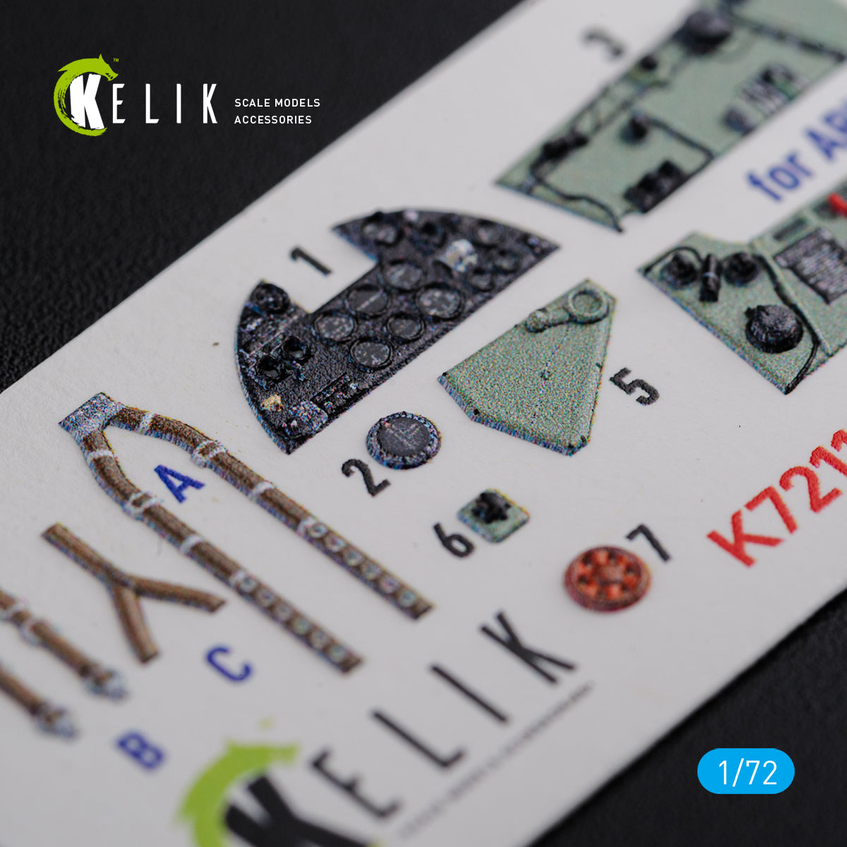 Kelik K3D72115 1:72 Hawker Sea Hurricane Mk.I interior