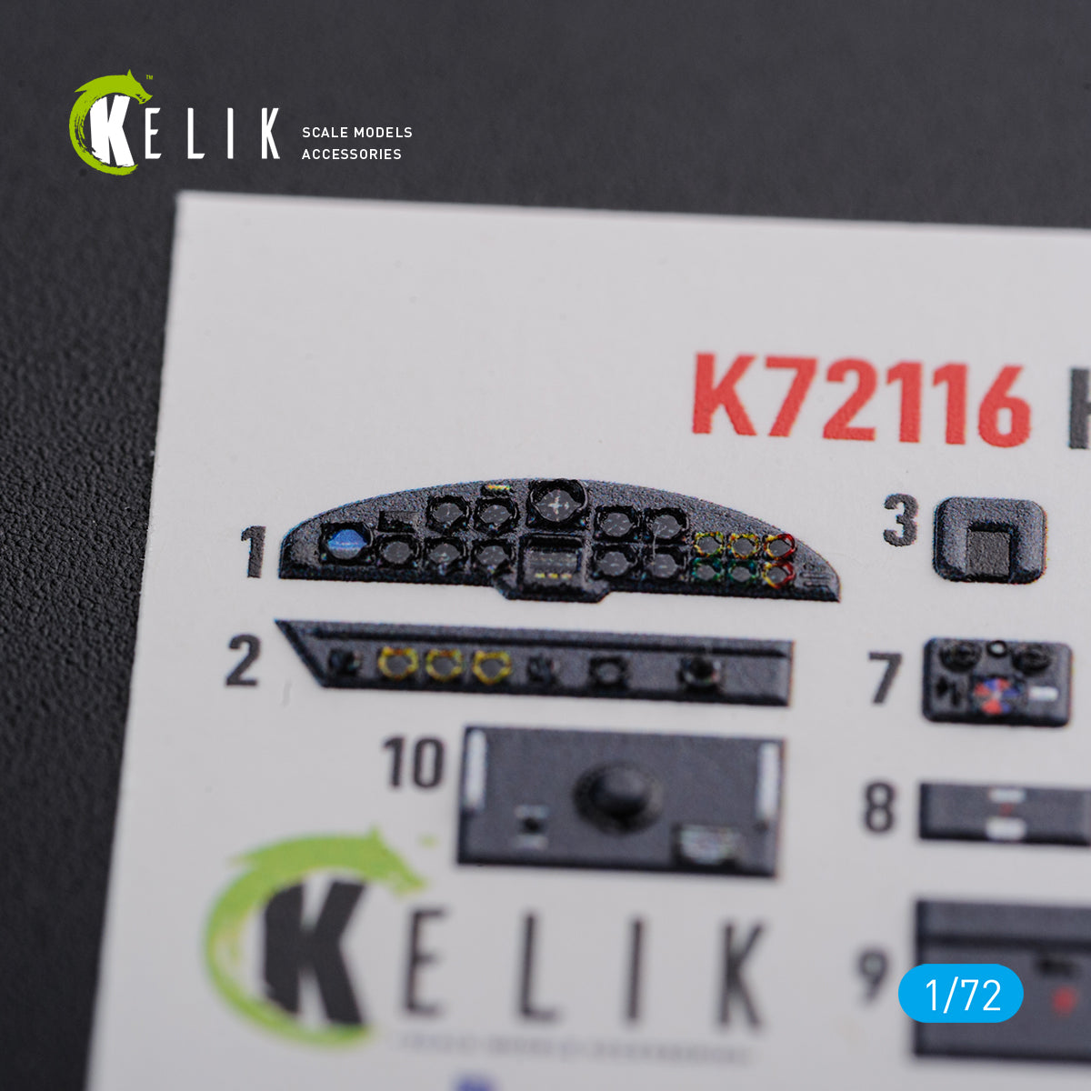 Kelik K3D72116 1:72 Heinkel He-111H-6 interior