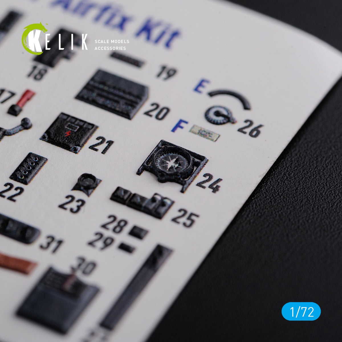 Kelik K3D72116 1:72 Heinkel He-111H-6 interior