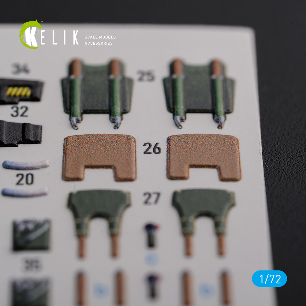 Kelik K3D72120 1:72 Dassault_Mirage 2000D interior