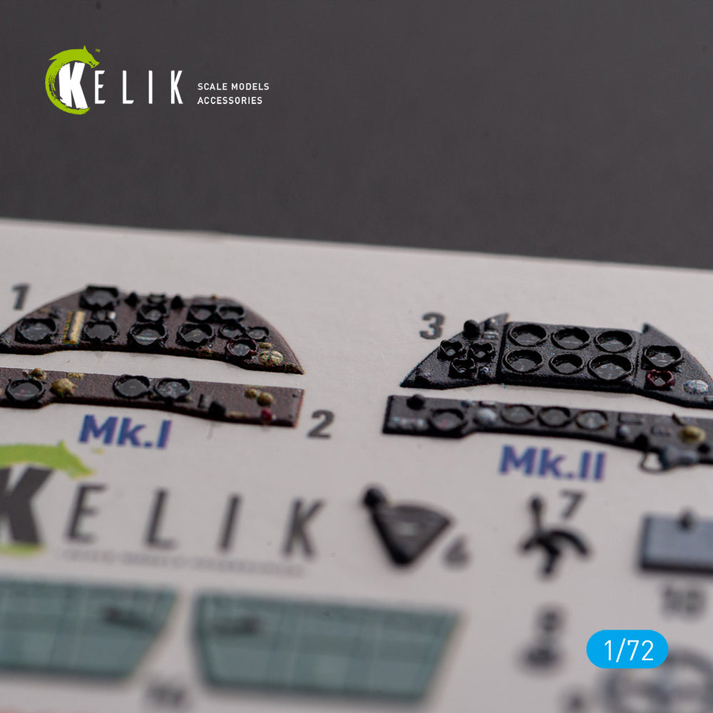 Kelik K3D72128 1:72 Gloster Gladiator Mk.I/Mk.II