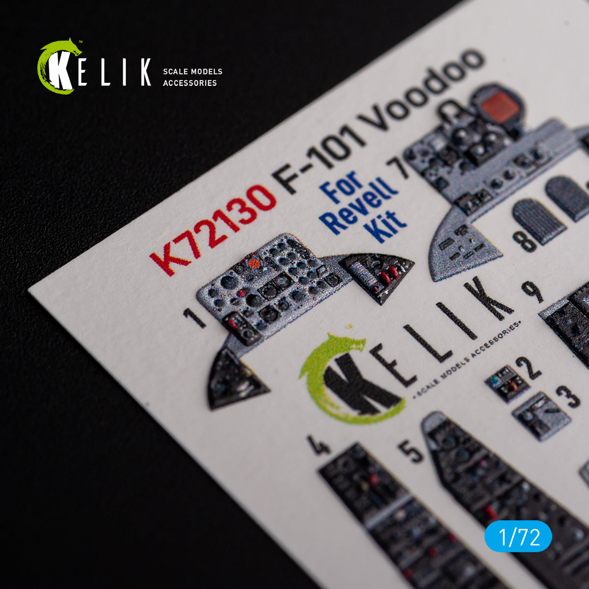 Kelik K3D72130 1:72 McDonnell F-101 Voodoo