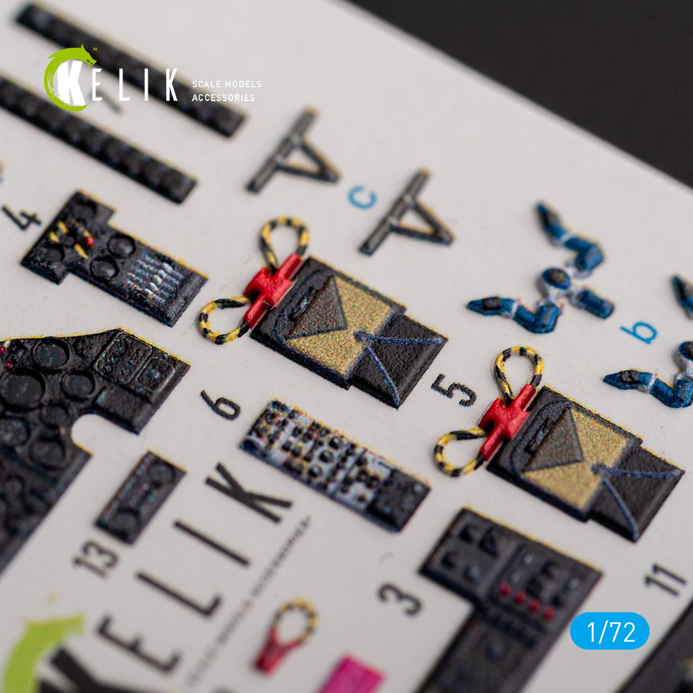 Kelik K3D72135 1:72 AVRO VULCAN B.2 Front cockpit