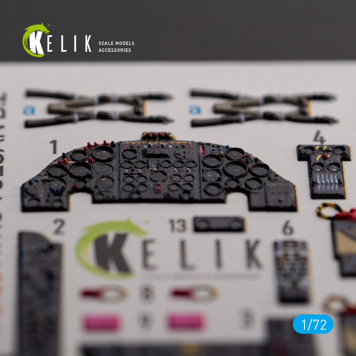 Kelik K3D72135 1:72 AVRO VULCAN B.2 Front cockpit