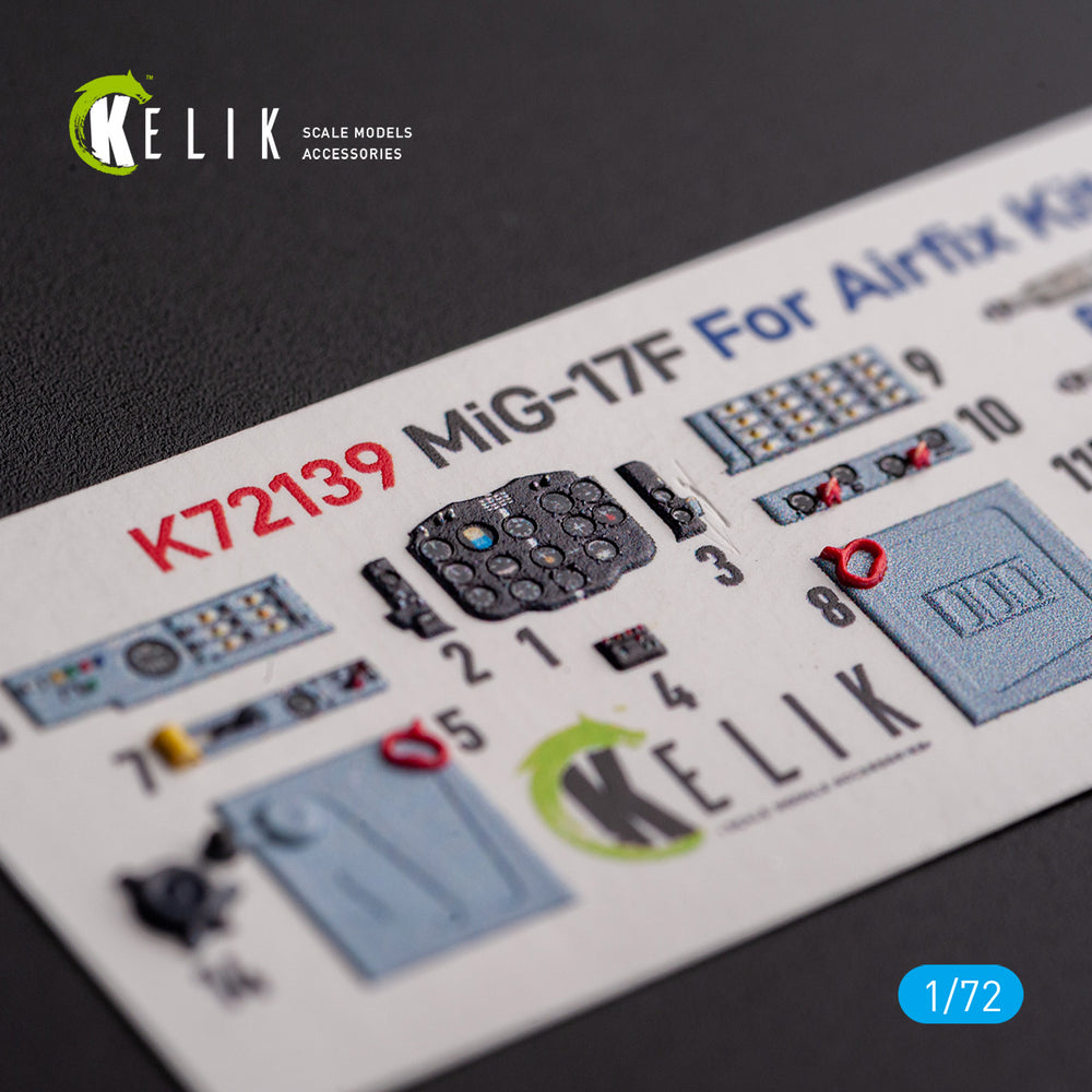Kelik K3D72139 1:72 Mikoyan MiG-17F 'Fresco'