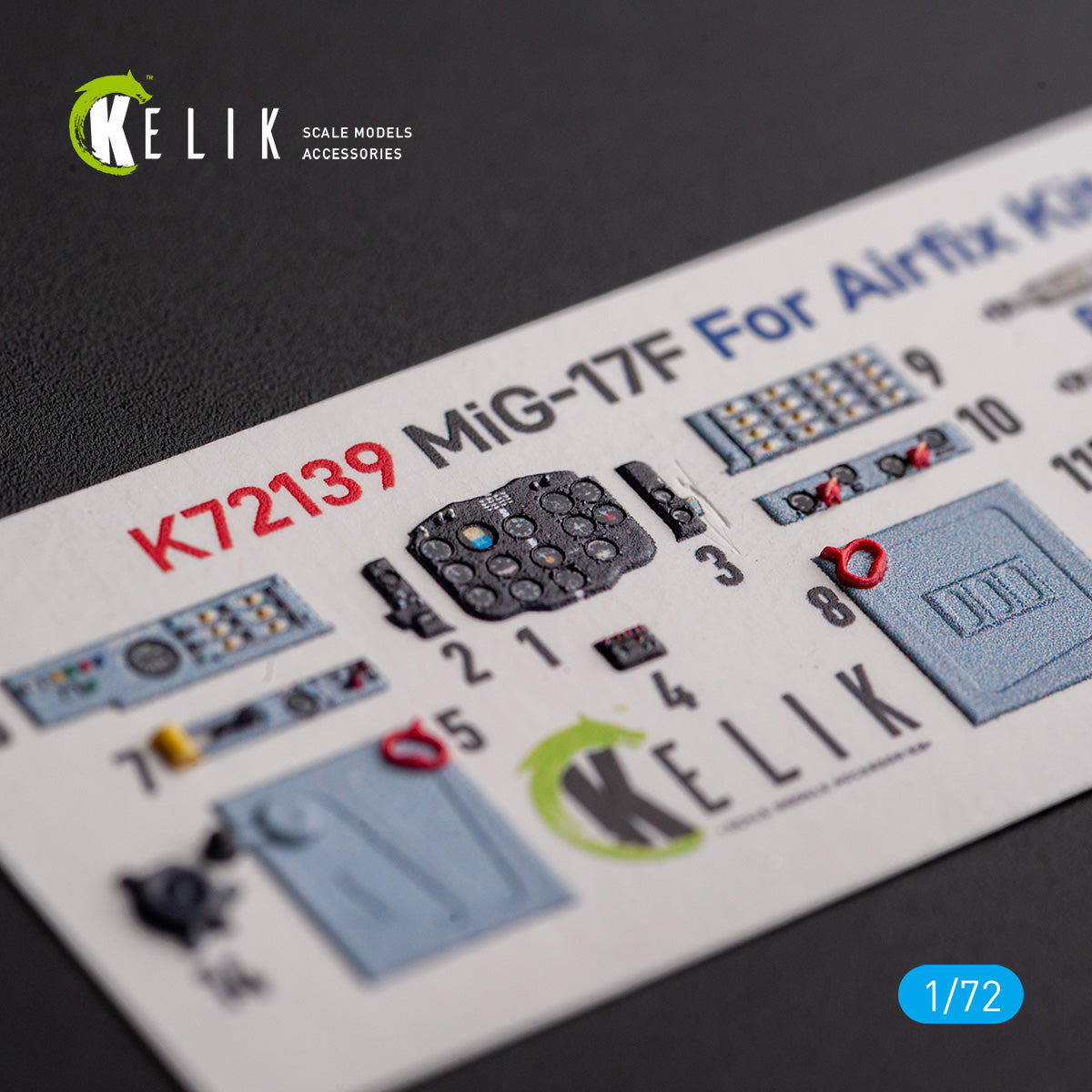 Kelik K3D72139 1:72 Mikoyan MiG-17F 'Fresco'