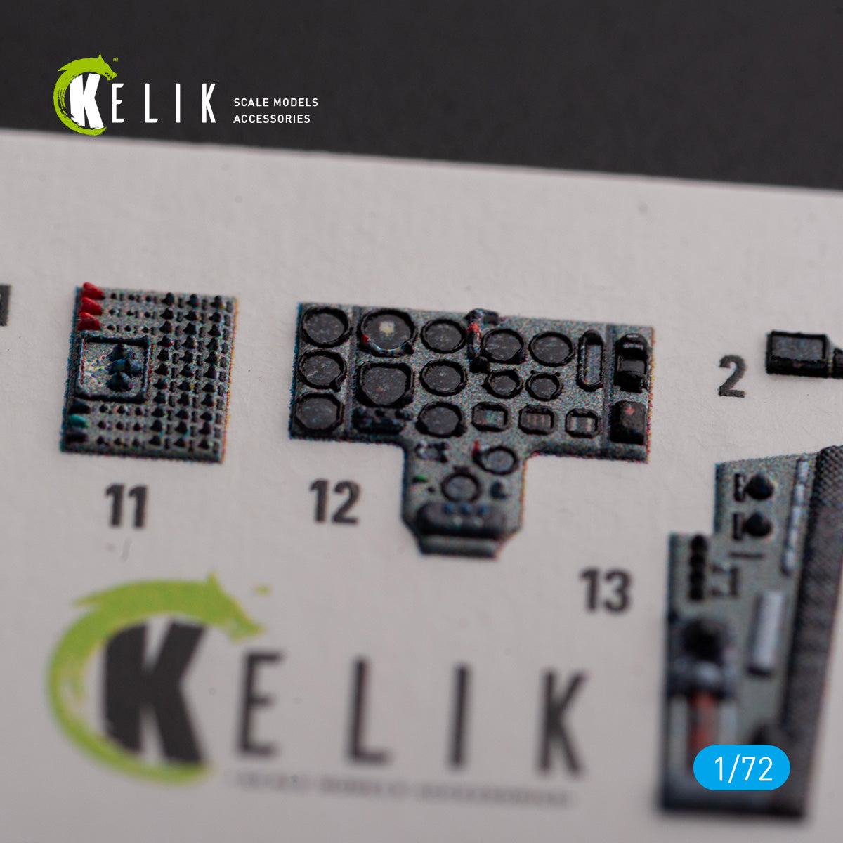 Kelik K3D72142 1:72 Mikoyan MiG-29 Fulcrum-C 9-13 interior 3D-decals