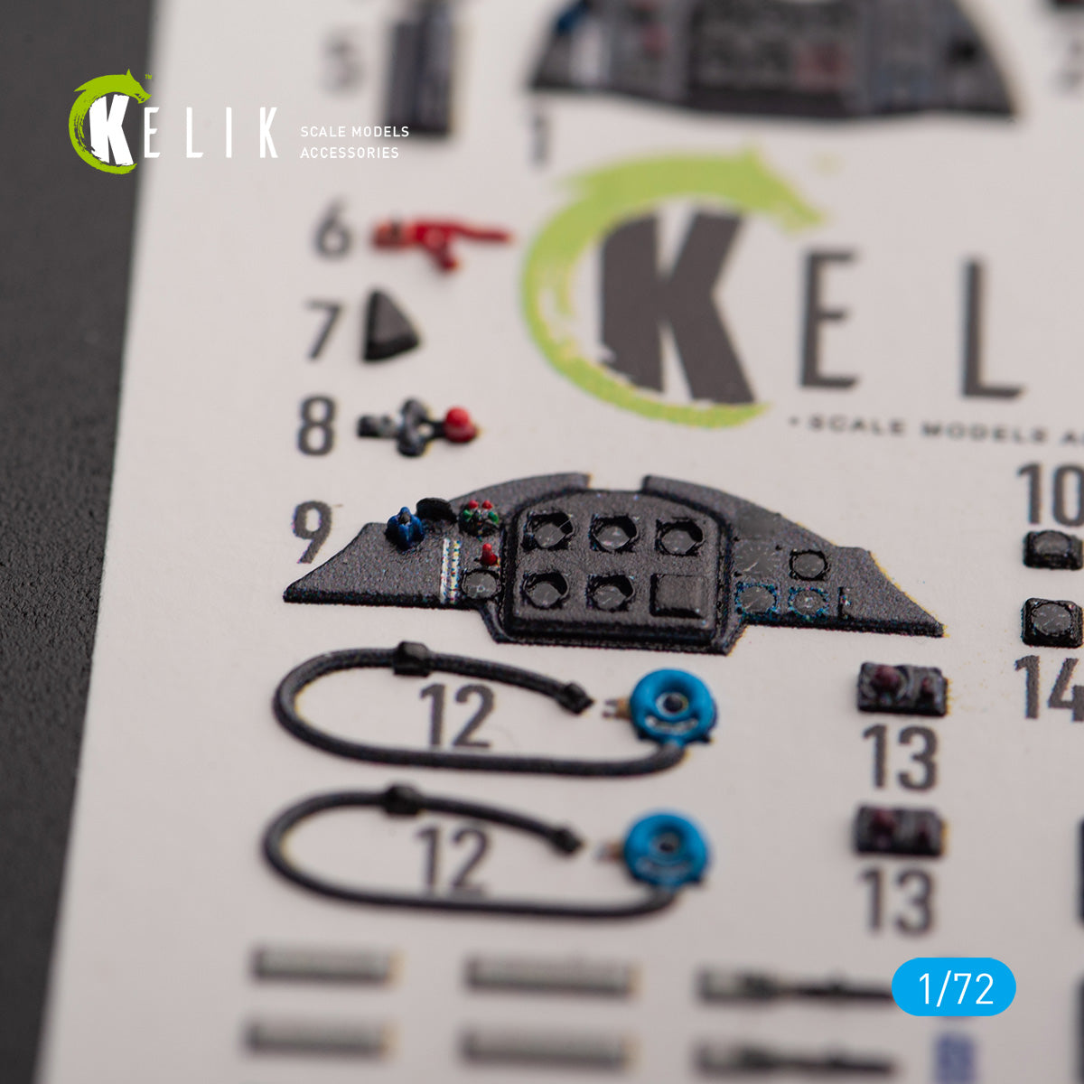 Kelik K3D72145 1:72 Messerschmitt Me-163B/S Komet