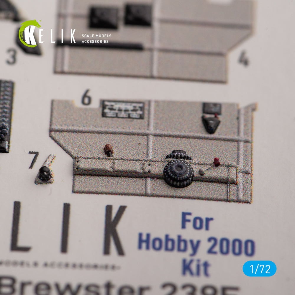 Kelik K3D72146 1:72 Brewster 239E Buffalo