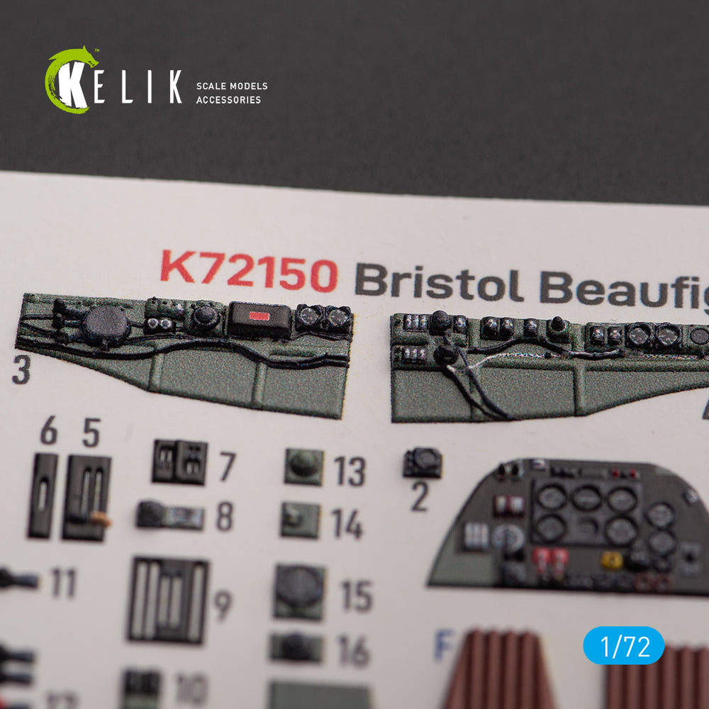 Kelik K3D72150 1:72 Bristol Beaufighter TF.X