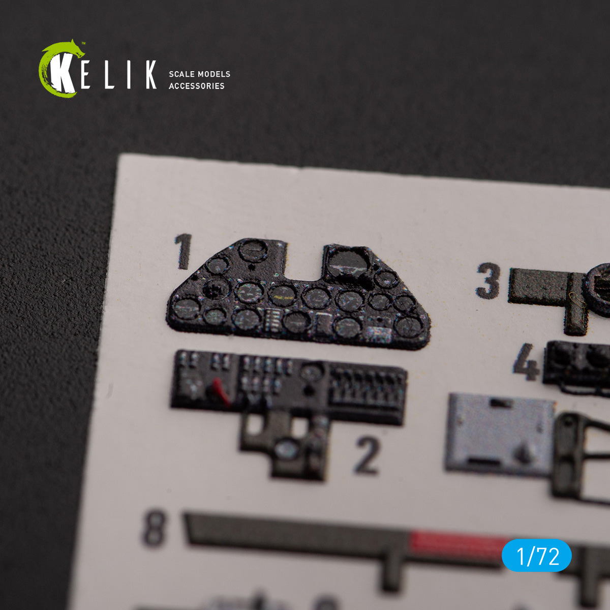 Kelik K3D72154 1:72 Curtiss P-40K