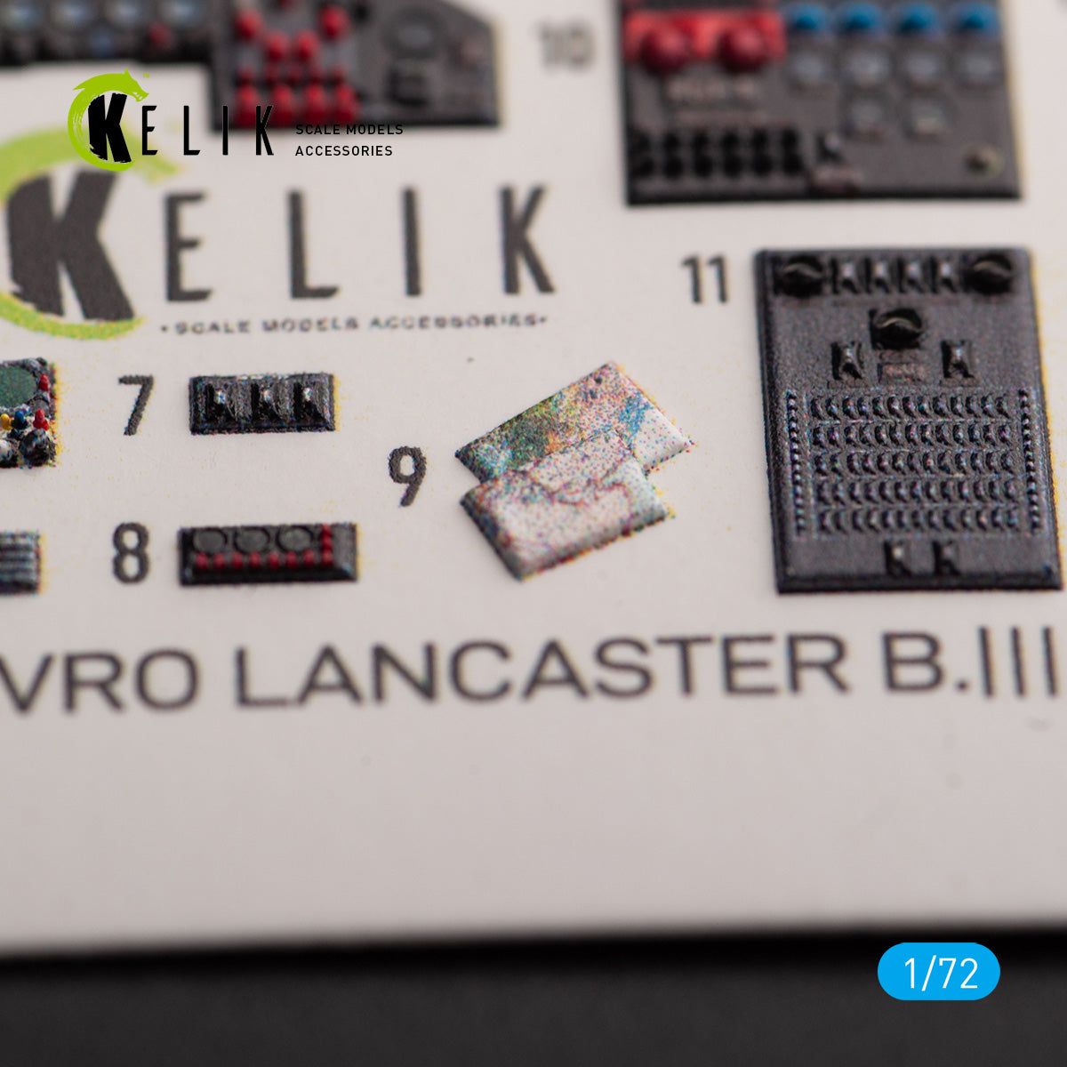 Kelik K3D72158 1:72 AVRO LANCASTER B.III