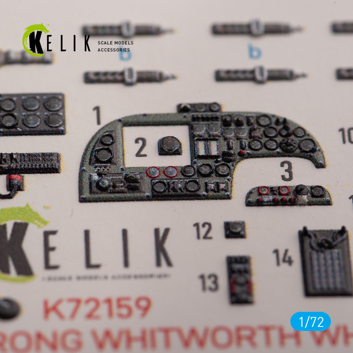 Kelik K3D72159 1:72 ARMSTRONG WHITWORTH WHITLEY MK.V