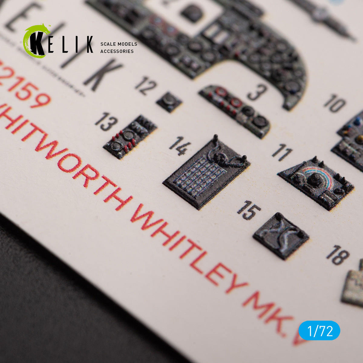 Kelik K3D72159 1:72 ARMSTRONG WHITWORTH WHITLEY MK.V