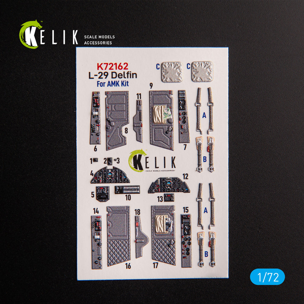 Kelik K3D72162 1:72 Aero L-29 Delfin