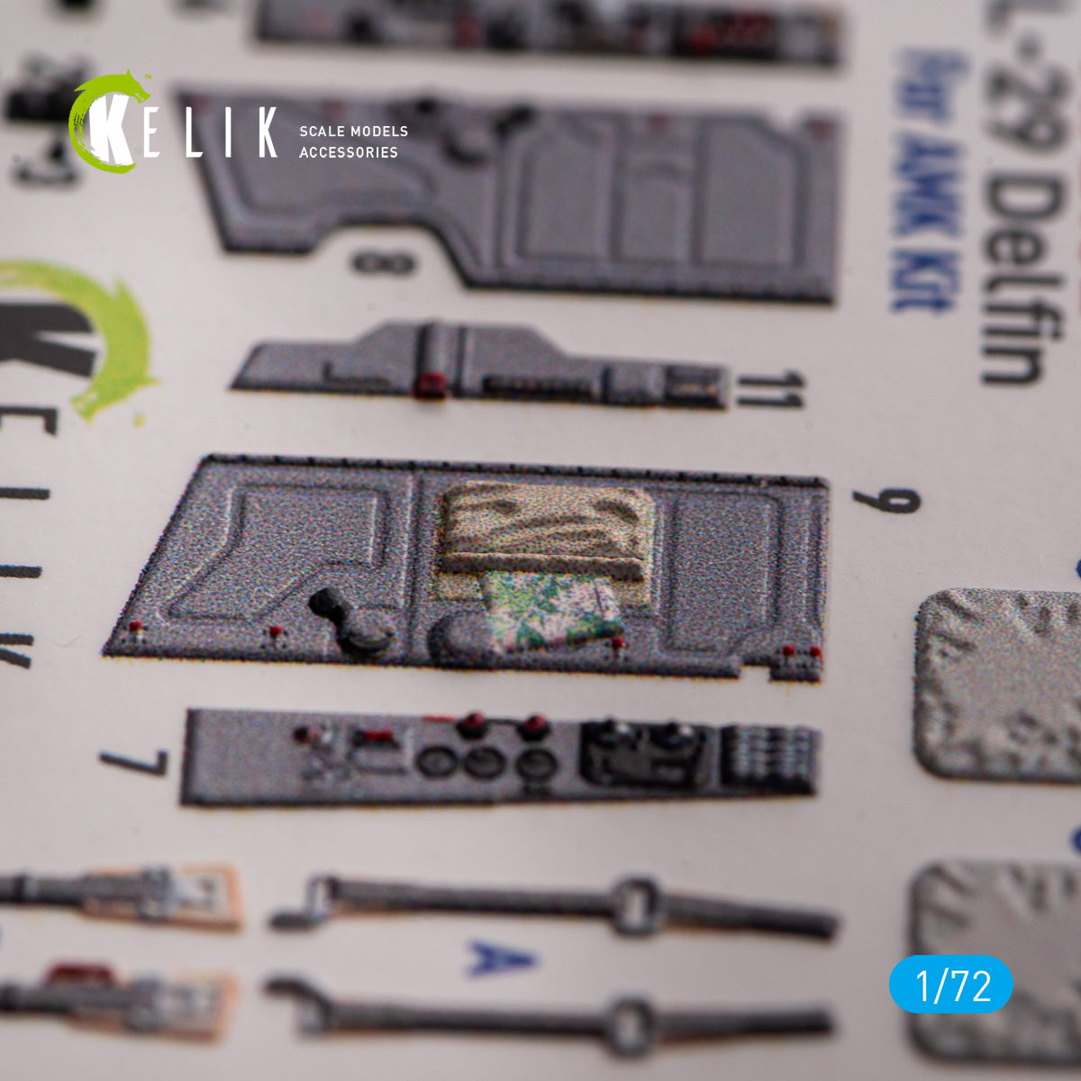Kelik K3D72162 1:72 Aero L-29 Delfin