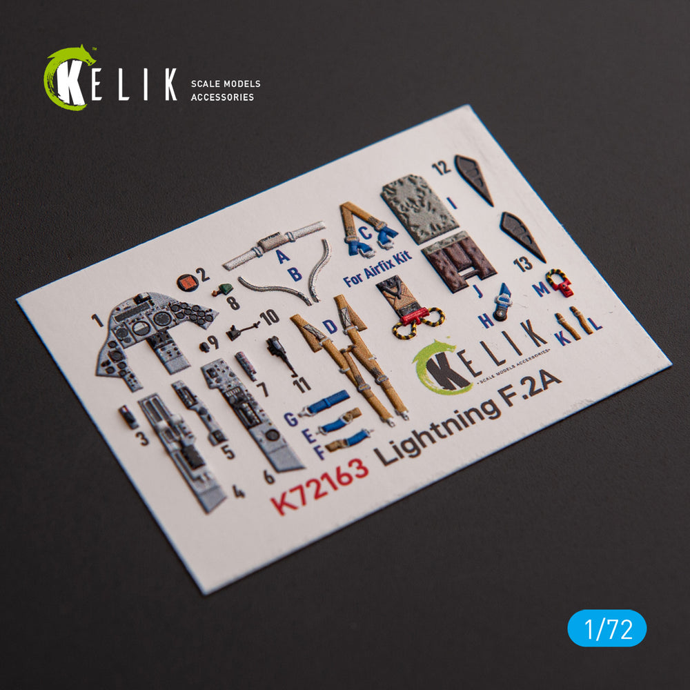 Kelik K3D72163 1:72 BAC/EE Lightning F.2A
