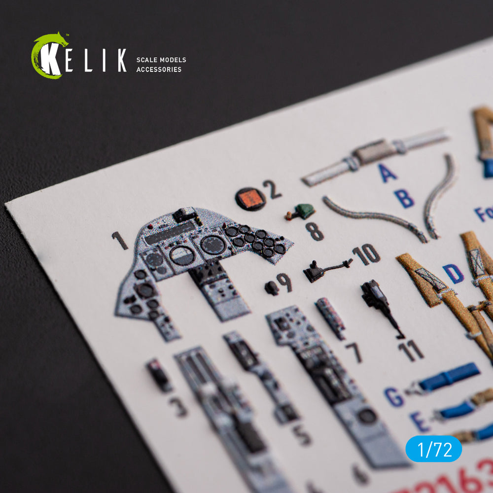 Kelik K3D72163 1:72 BAC/EE Lightning F.2A