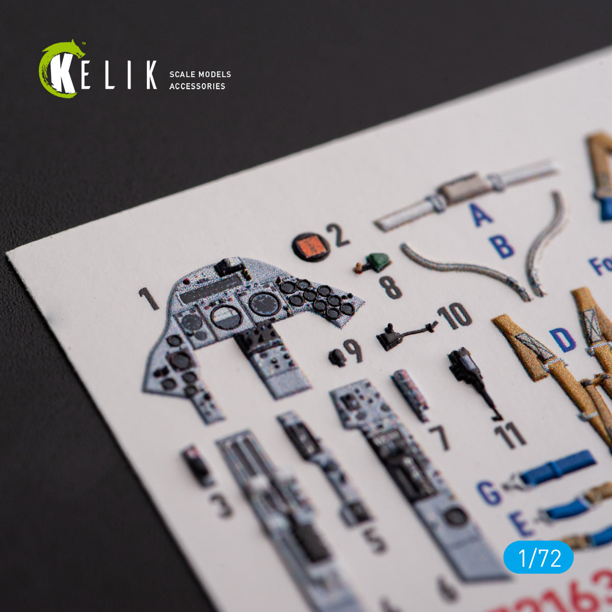Kelik K3D72163 1:72 BAC/EE Lightning F.2A