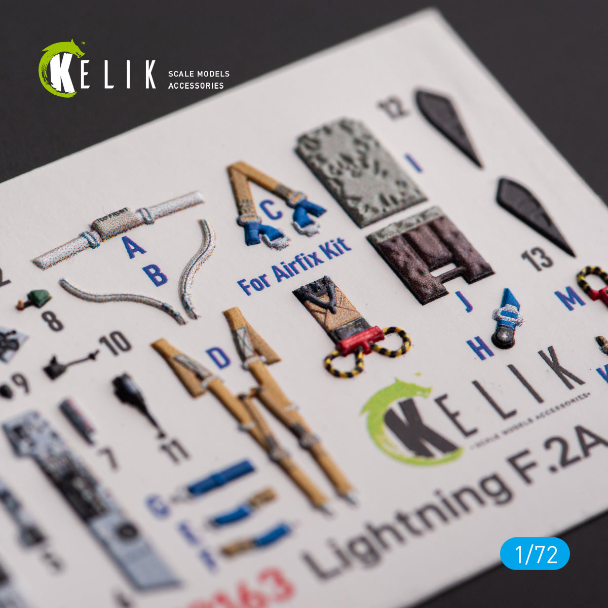 Kelik K3D72163 1:72 BAC/EE Lightning F.2A