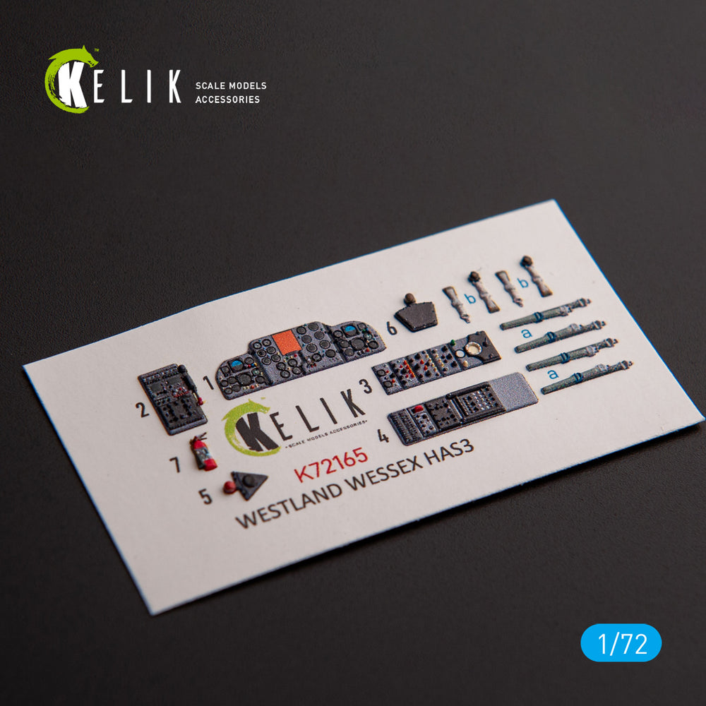 Kelik K3D72165 1:72 Westland Wessex HAS.3