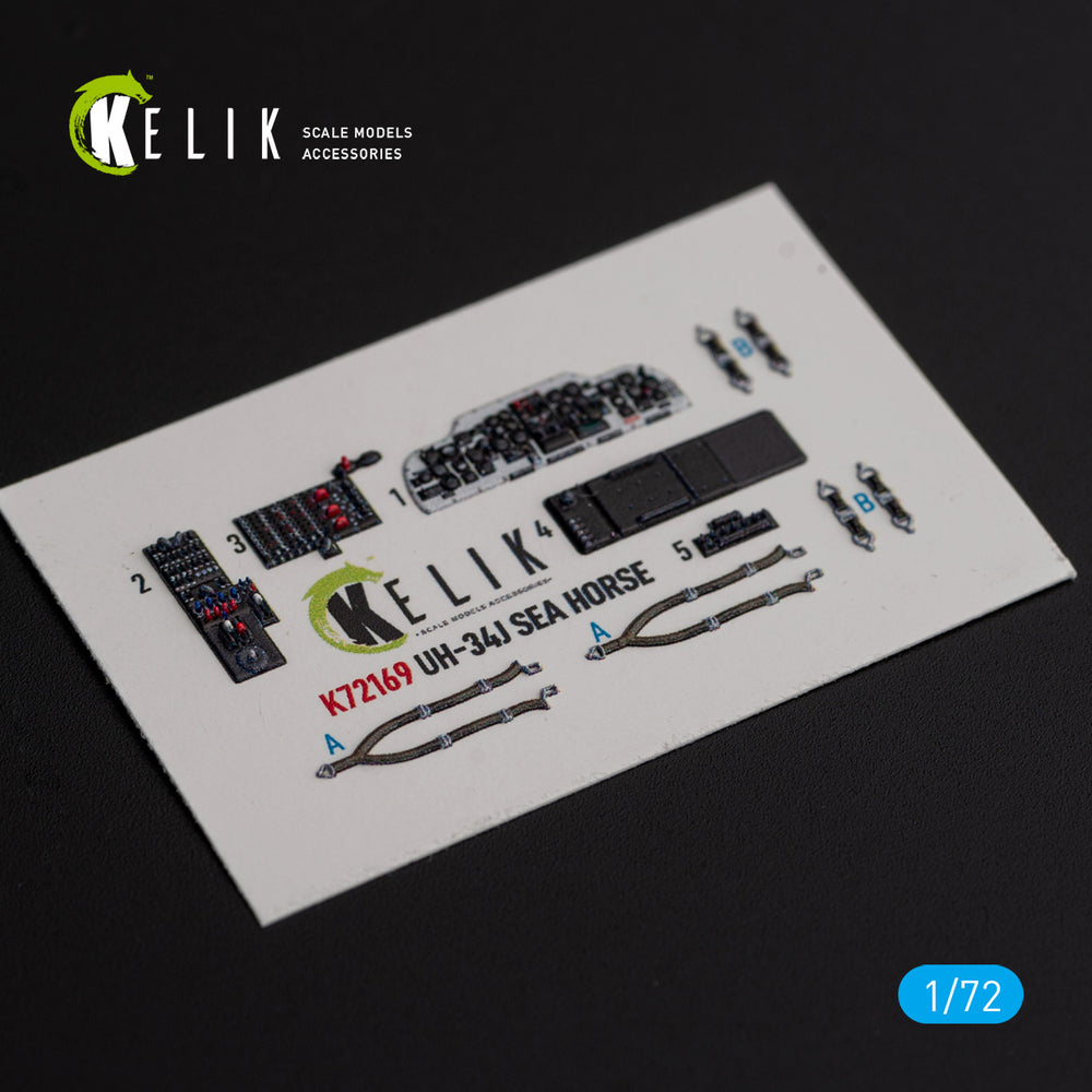 Kelik K3D72169 1:72 Bell UH-34J SEA HORSE
