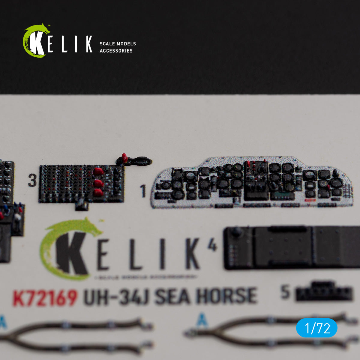 Kelik K3D72169 1:72 Bell UH-34J SEA HORSE