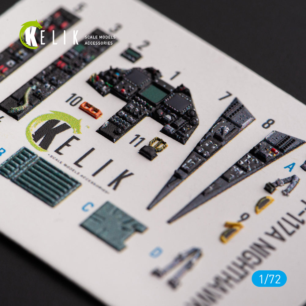 Kelik K3D72170 1:72 Lockheed F-117A NIGHTHAWK
