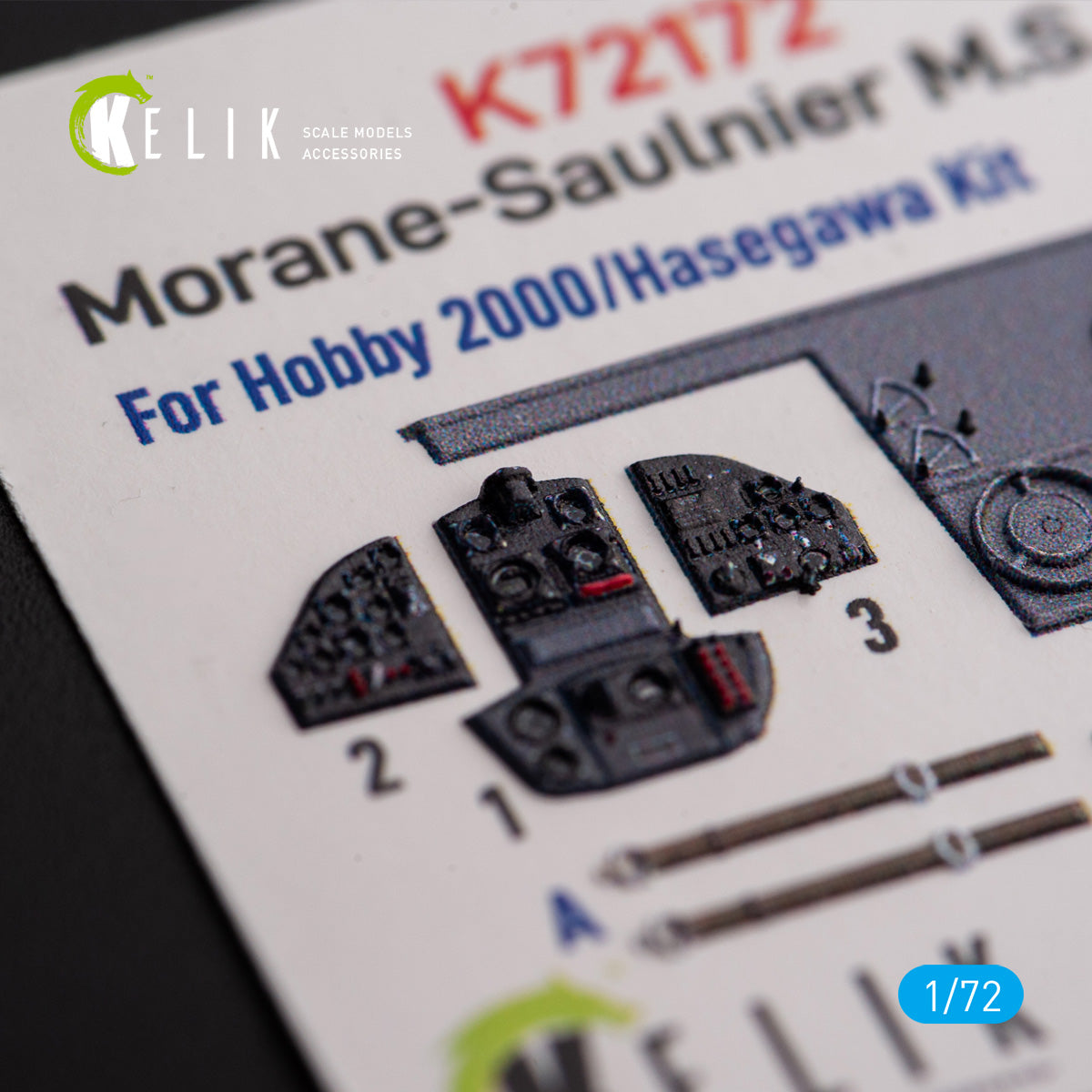 Kelik K3D72172 1:72 Morane-Saulnier MS.406