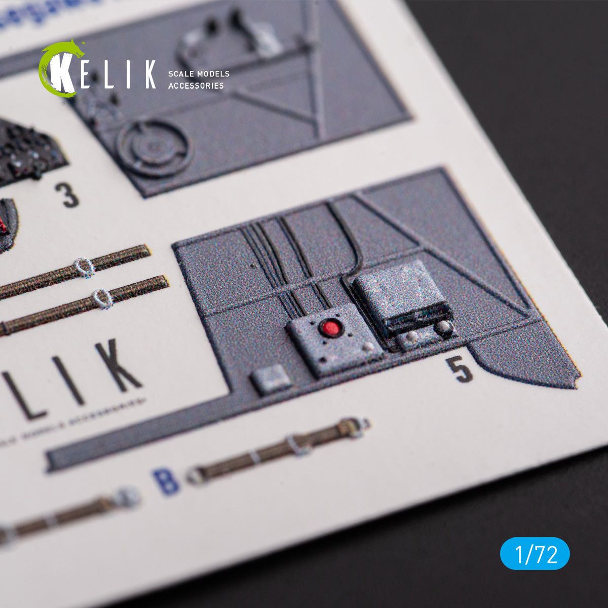 Kelik K3D72172 1:72 Morane-Saulnier MS.406