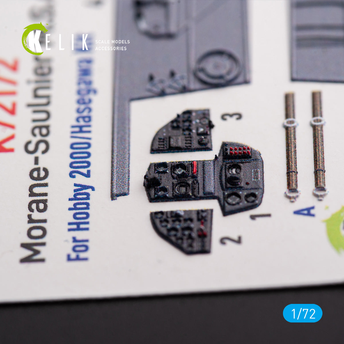 Kelik K3D72172 1:72 Morane-Saulnier MS.406