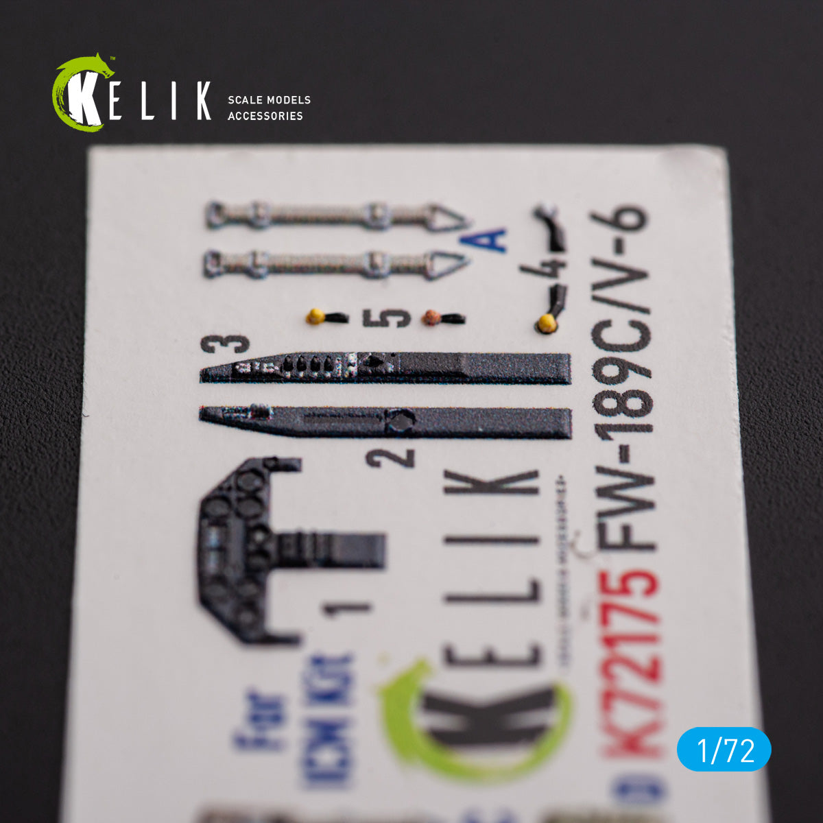Kelik K3D72175 1:72 Focke-Wulf Fw-189C/V-6