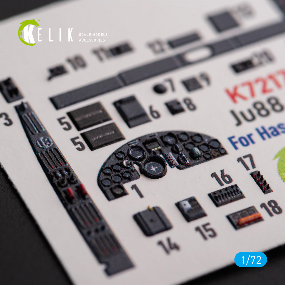 Kelik K3D72176 1:72 Junkers Ju-88G-6